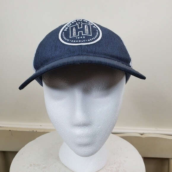 Hornady Blue & White Established Mesh Cap - Picture 2 of 9